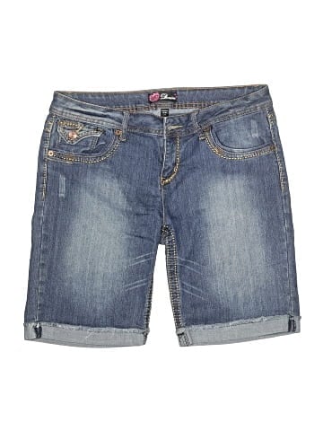 2b bebe Denim Shorts (view 1)