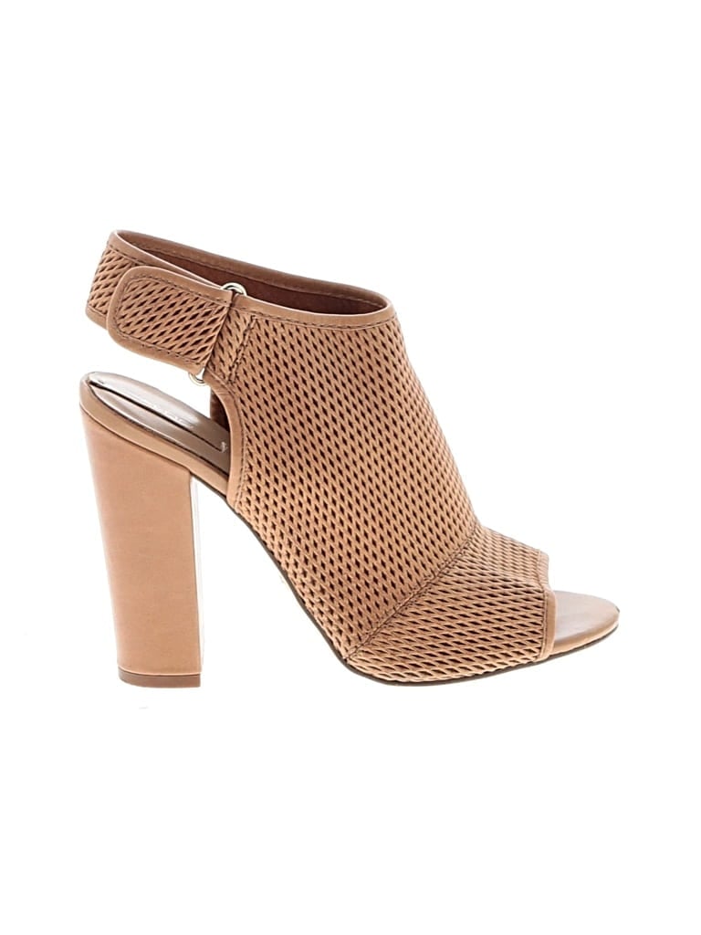 Pre-owned Aldo Heels In Tan