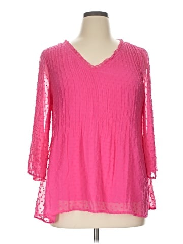 Allison Taylor 3/4 Sleeve Blouse (view 1)