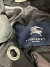 Burberry 100% Cotton Black Coat Size 8 - photo 12