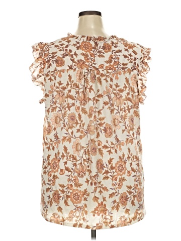 Indigo Rose Sleeveless T-Shirt (view 2)