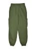 Old Navy Solid Green Cargo Pants Size 10 - 12 - photo 2