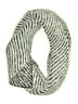 DKNY Chevron-herringbone Gray Scarf One size - photo 1