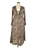 MNG 100% Polyester Animal Print Brown Casual Dress Size XXL - photo 1