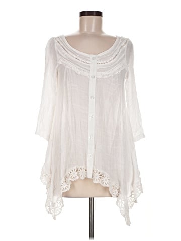 Urban Mango 3/4 Sleeve Blouse (view 1)