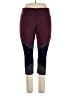 Avia Color Block Burgundy Active Pants Size 16 - 18 - photo 1