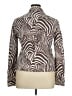 J. McLaughlin Animal Print Brown Jacket Size XL - photo 2
