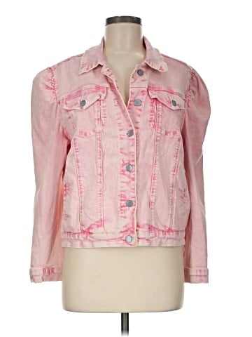 Aqua Denim Jacket (view 1)