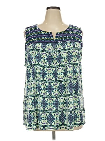 Kim Rogers Sleeveless Blouse (view 1)