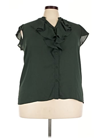 T Tahari Short Sleeve Blouse (view 1)