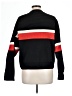 MNG 100% Polyester Color Block Black Track Jacket Size L - photo 2