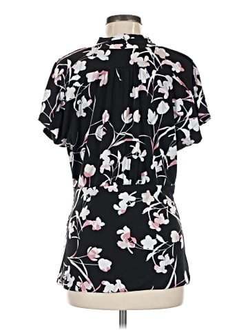White House Black Market Short Sleeve Blouse (view 2)