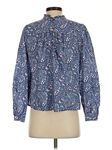 Liberty Art Fabrics for J.Crew Long Sleeve Blouse (view 2)