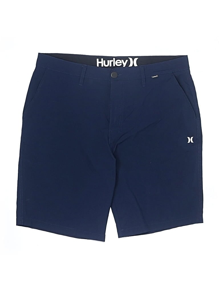 Pre-owned Hurley Shorts In Blue