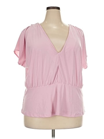 Leith Short Sleeve Blouse (view 1)