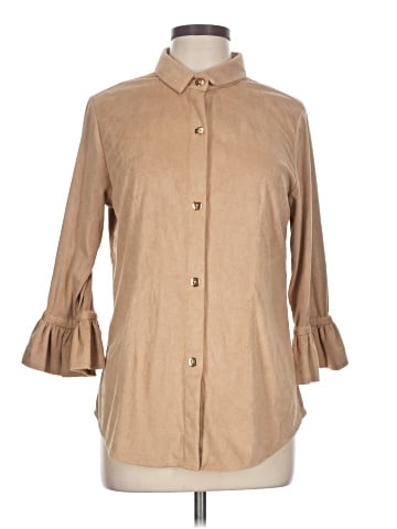 Gretchen Scott Designs 3/4 Sleeve Blouse (view 1)