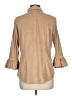 Gretchen Scott Designs Tan 3/4 Sleeve Blouse Size L - photo 2