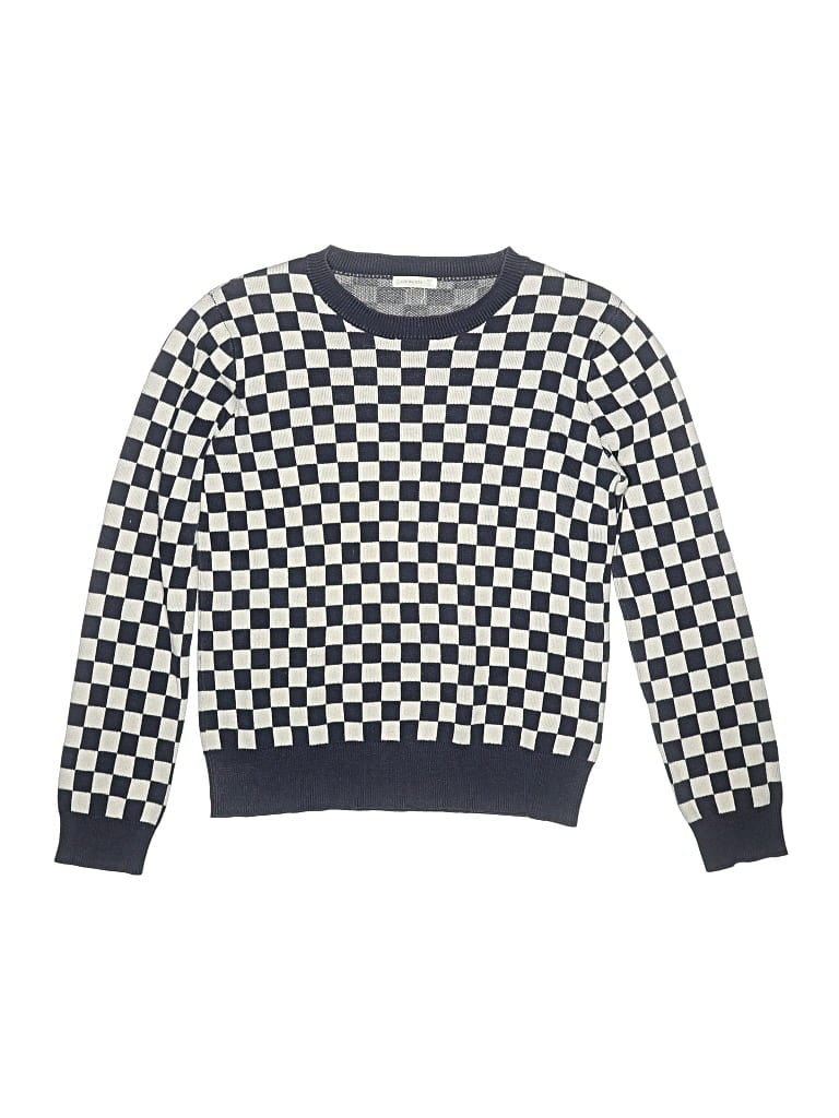 Pre-owned Crewcuts Kids' Pullover Sweater In Blue