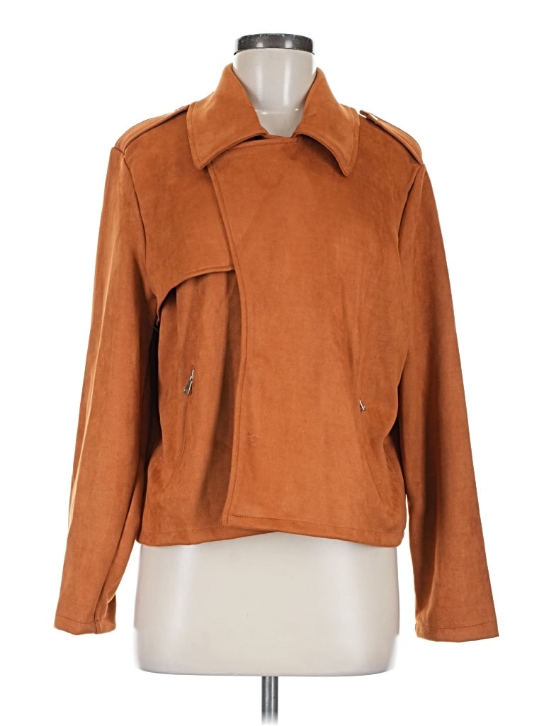 Pre-owned Ookie & Lala Jacket In Brown