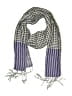Unbranded Checkered-gingham Purple Scarf One size - photo 1