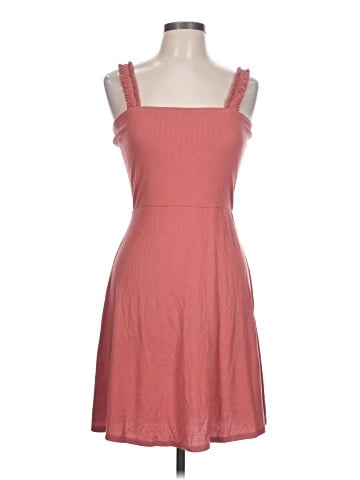 Pink Rose Casual Dress (view 1)