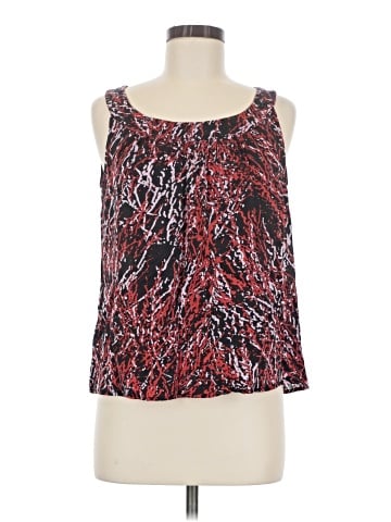 St. John Collection Sleeveless Silk Top (view 1)