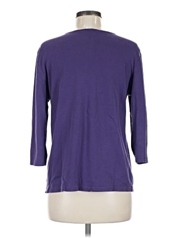 Christopher & Banks 3/4 Sleeve T-Shirt (view 2)