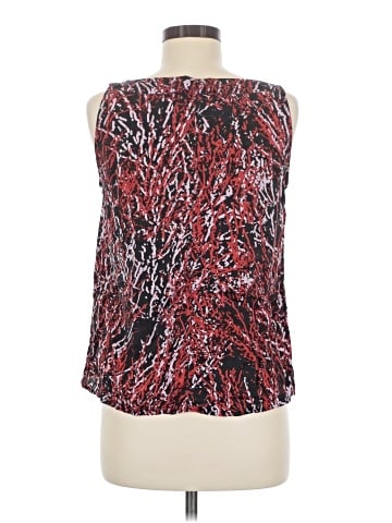 St. John Collection Sleeveless Silk Top (view 2)