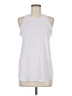 Zella White Sleeveless T-Shirt Size M - photo 1
