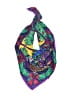 Unbranded Paisley Purple Scarf One size - photo 1