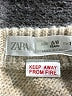 Zara Tweed Ivory Skirt Size 5 - 6 - photo 3