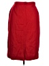 Pendleton 100% Virgin Wool Solid Red Wool Skirt Size 14 Petite - photo 2