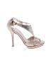 Glint Silver Sandals Size 4 1/2 - photo 1