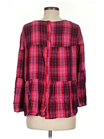 a.n.a. A New Approach 3/4 Sleeve Blouse (view 2)
