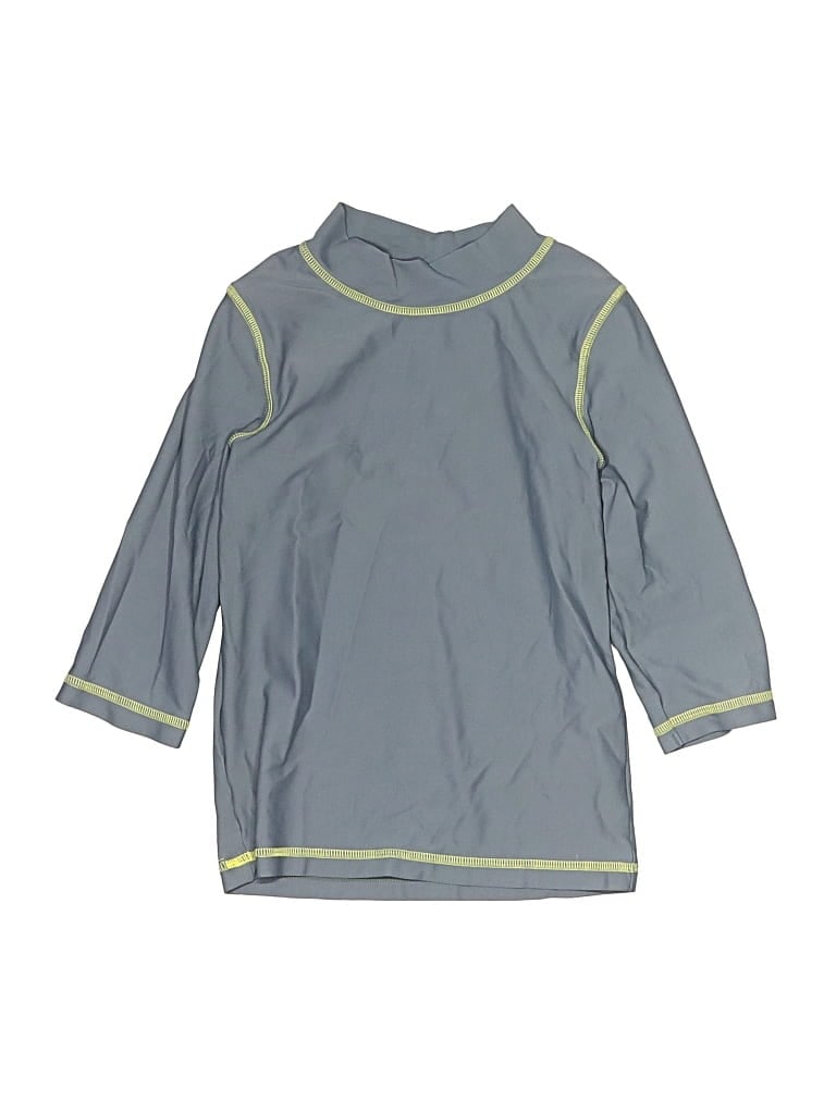 Pre-owned Mini Boden Kids' 3/4 Sleeve T-shirt In Gray