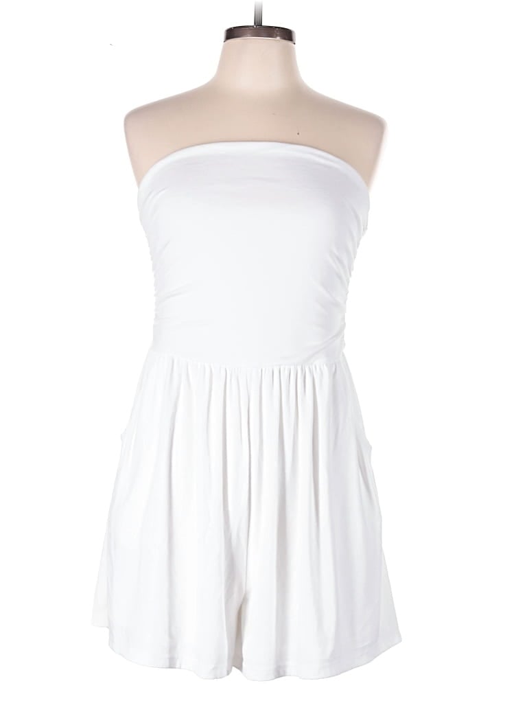Pre-owned Btfbm Romper In White