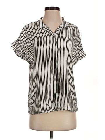 FRAME Short Sleeve Blouse (view 1)