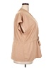 Assorted Brands 100% Polyester Tan Short Sleeve Blouse Size 2X - photo 4