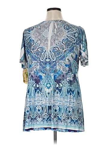 One World Short Sleeve Blouse (view 2)