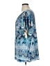 One World Blue Short Sleeve Blouse Size 1X - photo 5