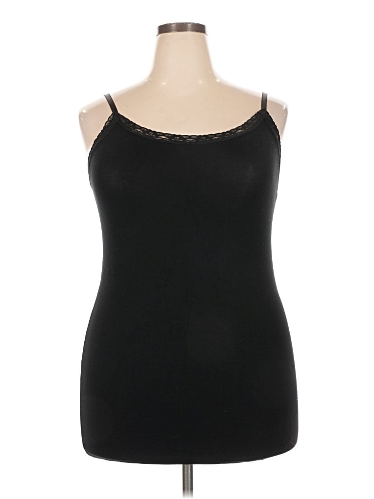 Pre-owned French Laundry Sleeveless T-shirt In Black