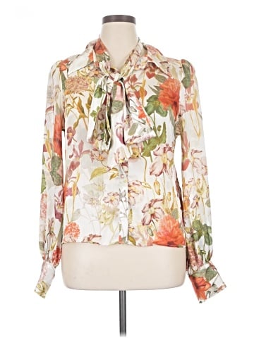 Karen Millen Long Sleeve Blouse (view 1)
