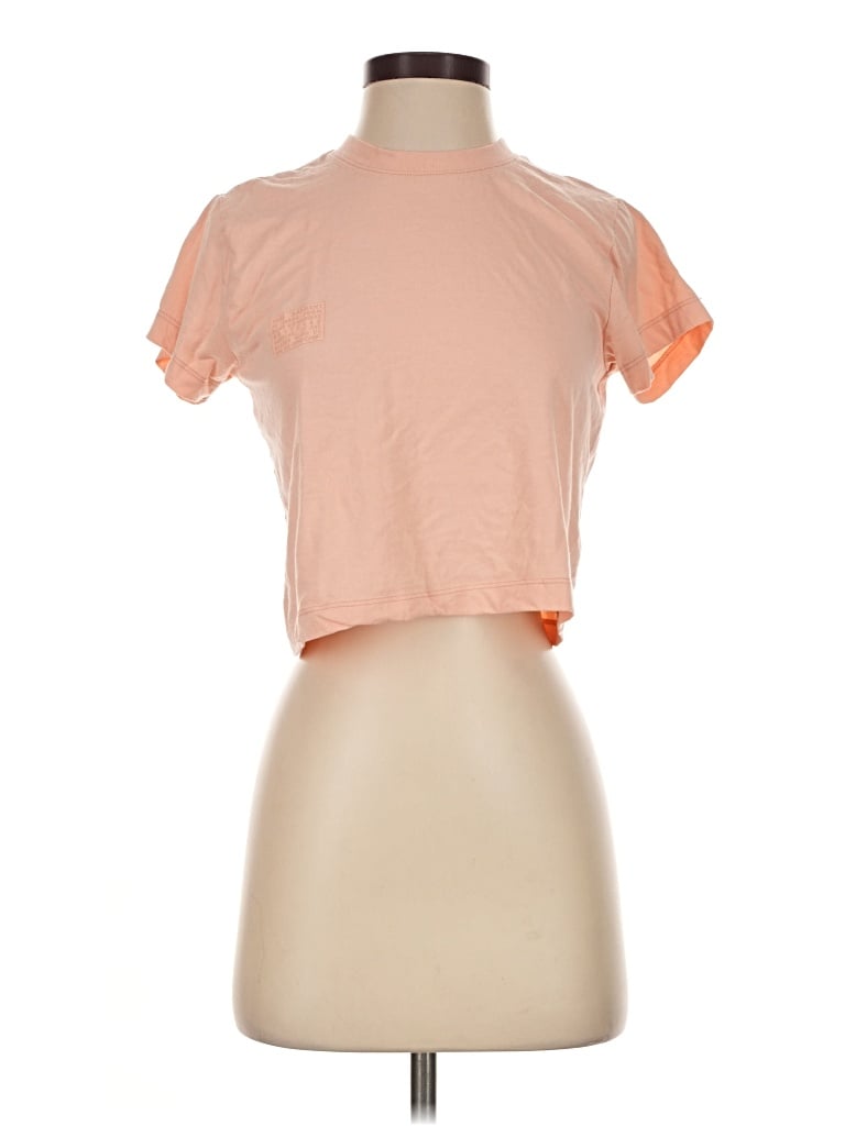 Pre-owned Noize Short Sleeve Turtleneck In Pink