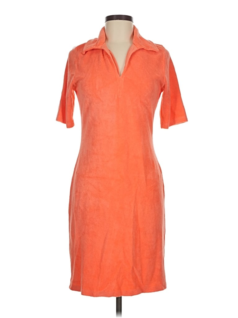 Pre-owned Monrow Casual Dress In Orange
