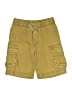 Hanna Andersson 100% Cotton Yellow Cargo Shorts Size 5 - photo 1