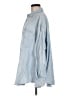 AE77 Blue Long Sleeve Button-Down Shirt Size M - photo 5
