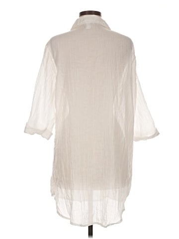 a.n.a. A New Approach 3/4 Sleeve Blouse (view 2)