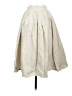Zara Basic Polka Dots Ivory Casual Skirt Size XS - photo 1