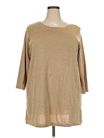 Jones New York Signature 3/4 Sleeve T-Shirt (view 1)