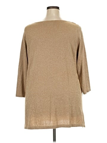 Jones New York Signature 3/4 Sleeve T-Shirt (view 2)